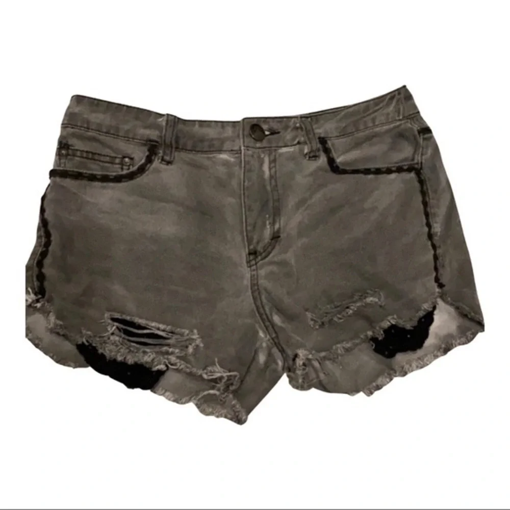 Free People Gray Shorts